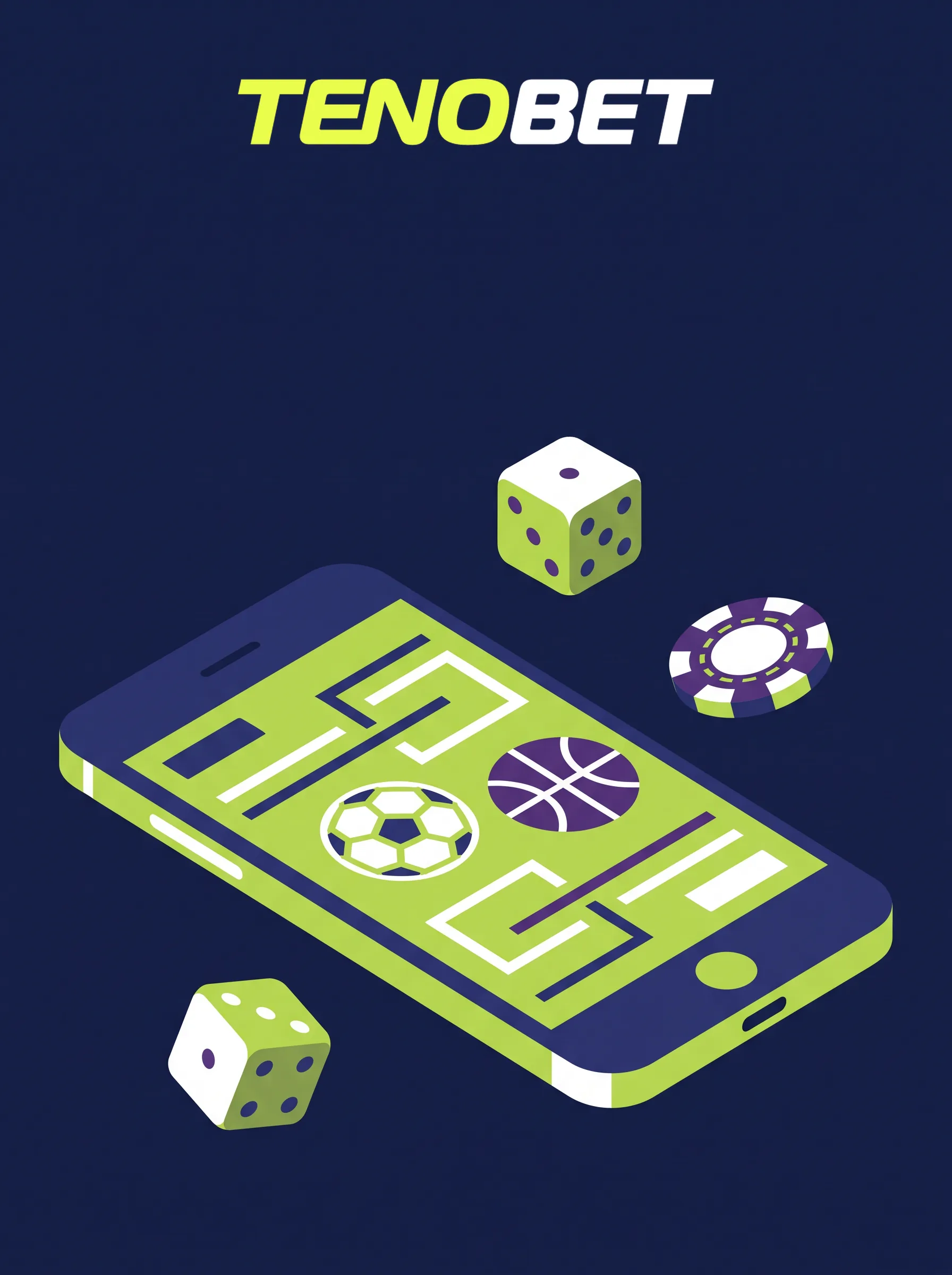 Tenobet mobile browser illustration